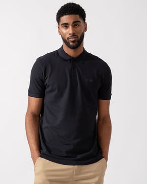 Paddy Polo Shirt in Black