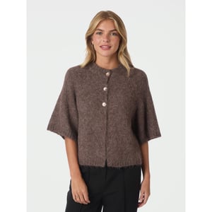 Neo Noir benuta fluffy knit cardigan 165816 928 light brown