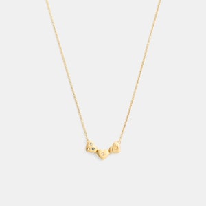 Heart Cluster Pendant Necklace