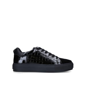 Kurt Geiger London Leather Laney Croc Mens Sneakers