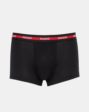 Planet Open Miscellaneous Trunks in Black (3 Pack)