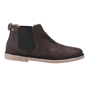Jack And Jones Mens Bravo Suede Chelsea Boots (Pirate Black)