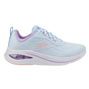 Skechers Womens/Ladies Meta Aired Out Skech-Air Trainers (Light Blue/Multicoloured)