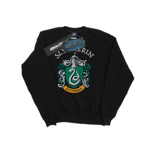 Harry Potter Sweatshirt met Slytherin helm voor meisjes (Zwart)