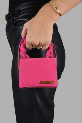 Jacquemus Le Petit Sac Nœud Rosa