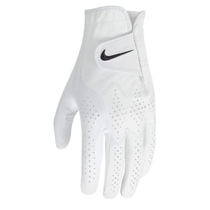 Nike Heren Tour Classic IV Leren Golfhandschoen (Wit)