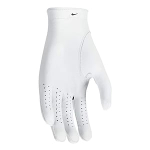 Nike Heren Tour Classic IV Leren Golfhandschoen (Wit)