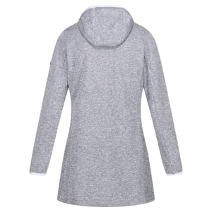 Regatta Dames/Dames Bloomfield Marl Longline Fleecejack (Heide/Wit)