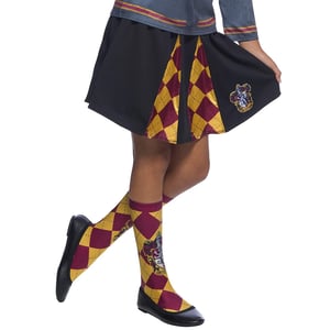 Harry Potter Kinder/Kinder Gryffindor rok (Zwart/Claret Rood/Geel)