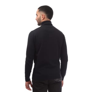 Weekend Offender Mens Paraguay Quarter Zip Sweatshirt (Marinblått)