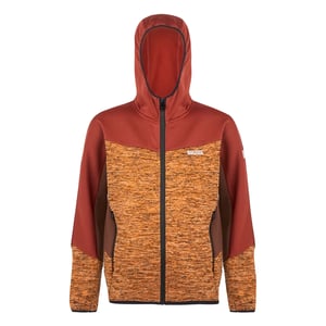 Regatta Kinder/Kinder Dissolver IX Marl Full Zip Fleecejack (Vos/Roodoker)