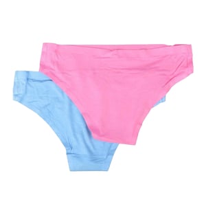 Reebok Dames/Dames Bonded Briefs (Set van 2) (Blauw/roze)