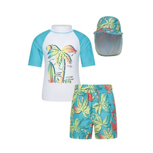 Mountain Warehouse Set kinder-/kindersashbeschermers (Blauw)