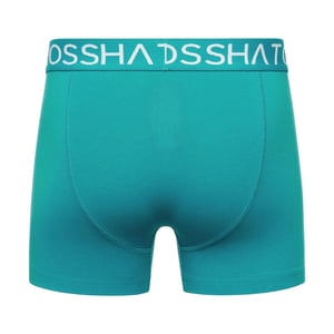 Crosshatch Heren Hovland Boxershorts (Set van 3) (Tropisch Groen)