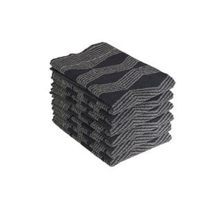 DoubleDry Luxe keukenhanddoeken set 6 stuks 50x50 cm 100% katoen hoge