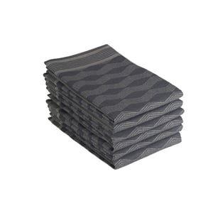 DoubleDry Luxe theedoeken set 6 stuks 50x70 cm 100% katoen hoge