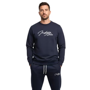 Indigo Denim Denim joggingpak heren navy