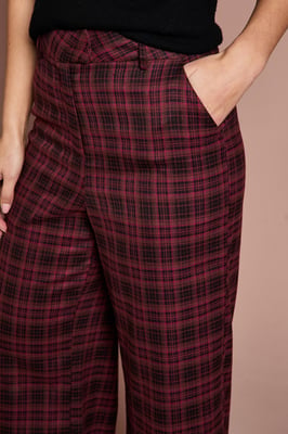 Lisa Tan Premium Formal Check Trouser