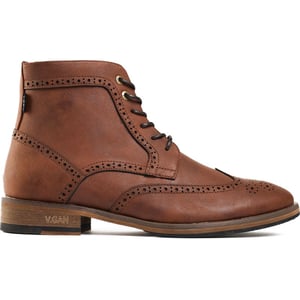 V.gan Vegan Wheat 2 Brogue Boots