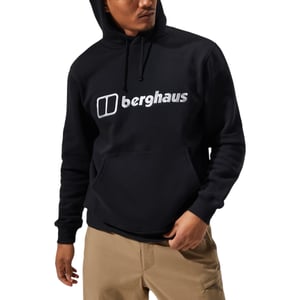 Berghaus Mens Hoodie Pullover Overhead Regular Fit Sportswear Fleece Logo Hoody