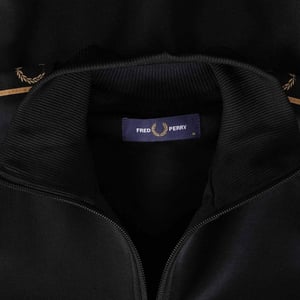 Fred Perry Trackjack voor kinderen (Zwart)