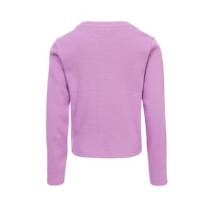 Looxs Revolution Longsleeve cropped slub jersey voor meisjes in de kleur