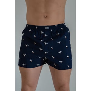 Happy Shorts Wijde boxershort zeemeeuw