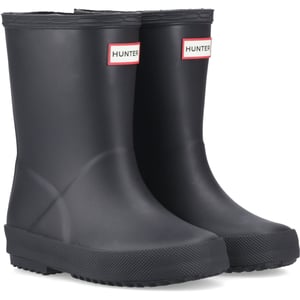 Hunter Kids First (Matte) Rubberen Kinderen's Zwarte Standaard Wellingtonlaarzen