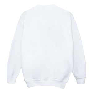 Disney Dam/Tjej Winnie The Pooh Happy Christmas Holly Sweatshirt (Vit)