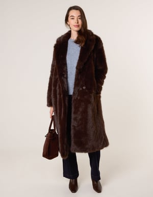 Long Fluffy Coat