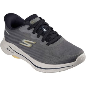 Skechers GO WALK 8 Pate Textil Herr Taupe Standard Sneakers
