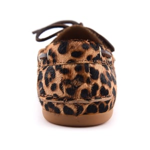 Sperry Slimboat Läder Dam Leopard Standard Båtskor