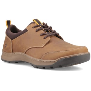 Hush Puppies THOM VETERSCHOEN Leer Heren Tan Standaard Veterschoenen