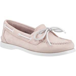 Sperry Äkta 1 Öga Läder Kvinna Blush Standard BåtSkor