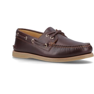 Sperry Authentic Gold Cup Läderskor för Herr i Brun Standard Båtskor