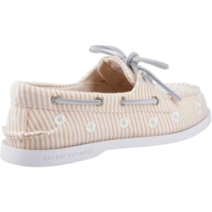 Sperry Autentiska Original Textil Kvinno Seersucker Standard Båtskor