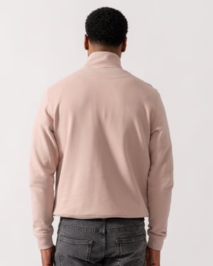 Sweatshirt in Peach