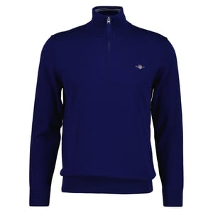 Gant Classic Cotton Half Zip Knitted Jumper