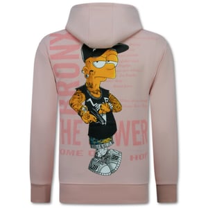True Rise Oversized hoodie met capuchon the power