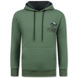 True Rise Oversized hoodie met capuchon the power