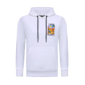 True Rise Oversized hoodie met capuchon casa blanca