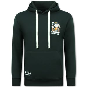 True Rise Oversized hoodie met capuchon gangster chicago