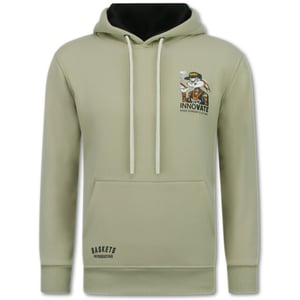 True Rise Oversized hoodie met capuchon gangster chicago