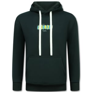True Rise Oversized hoodie met capuchon lemon rock