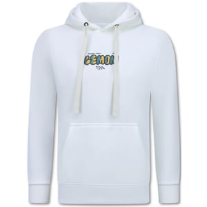True Rise Oversized hoodie met capuchon lemon rock