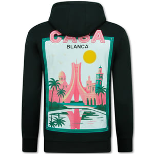 True Rise Oversized hoodie met capuchon casablanca