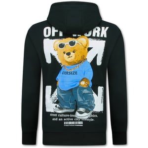 True Rise Oversized hoodie met capuchon off work