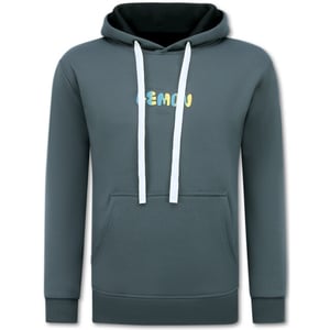 True Rise Oversized hoodie met capuchon lemon rock