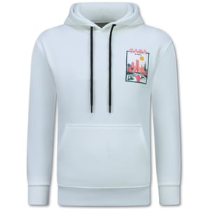 True Rise Oversized hoodie met capuchon casablanca