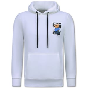 True Rise Oversized hoodie met capuchon off work